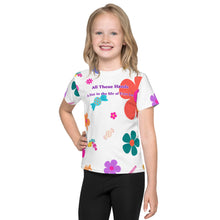 Load image into Gallery viewer, Flowers-n-Candy Kids All over print t-shirt front