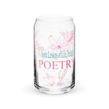 Load image into Gallery viewer, Some Lessons of Life Through Poetry Collection Soda Can-Shaped Glass: