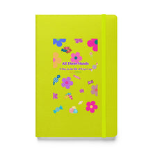 Load image into Gallery viewer, Flowers-n-Candy Hardcover bound notebook