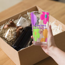 Load image into Gallery viewer, Flowers-n-Candy® Shaker Pint Glass - Where Beauty Meets Utility