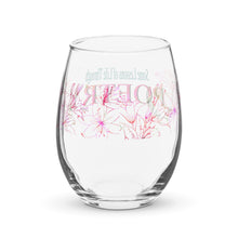 Load image into Gallery viewer, Celebrations with the Some Lessons of Life Through Poetry Collection Glass