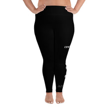 Load image into Gallery viewer, Centered | White Plus Size Leggings