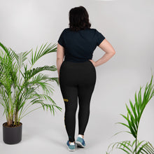 Load image into Gallery viewer, Centered | Gold Plus Size Leggings
