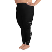 Load image into Gallery viewer, Centered | White Plus Size Leggings