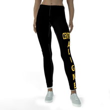 Load image into Gallery viewer, The Centered |  Gold Glossy Leggings