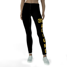 Load image into Gallery viewer, The Centered | Gold Brushed Suede Leggings