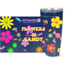 Load image into Gallery viewer, Flowers-n-Candy Edition Viking Stainless Steel Tumbler
