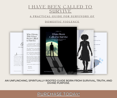 Digital product image for domestic violence survival guide in PDF format