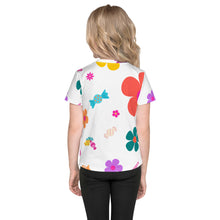 Load image into Gallery viewer, Flowers-n-Candy Kids All over print t-shirt back

