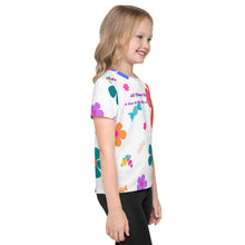 Load image into Gallery viewer, Flowers-n-Candy Kids All over print t-shirt right side
