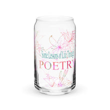 Load image into Gallery viewer, Introducing the Some Lessons of Life Through Poetry Collection Soda Can-Shaped Glass:
