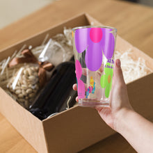 Load image into Gallery viewer, Flowers-n-Candy Shaker Pint Glass - Where Beauty Meets Utility
